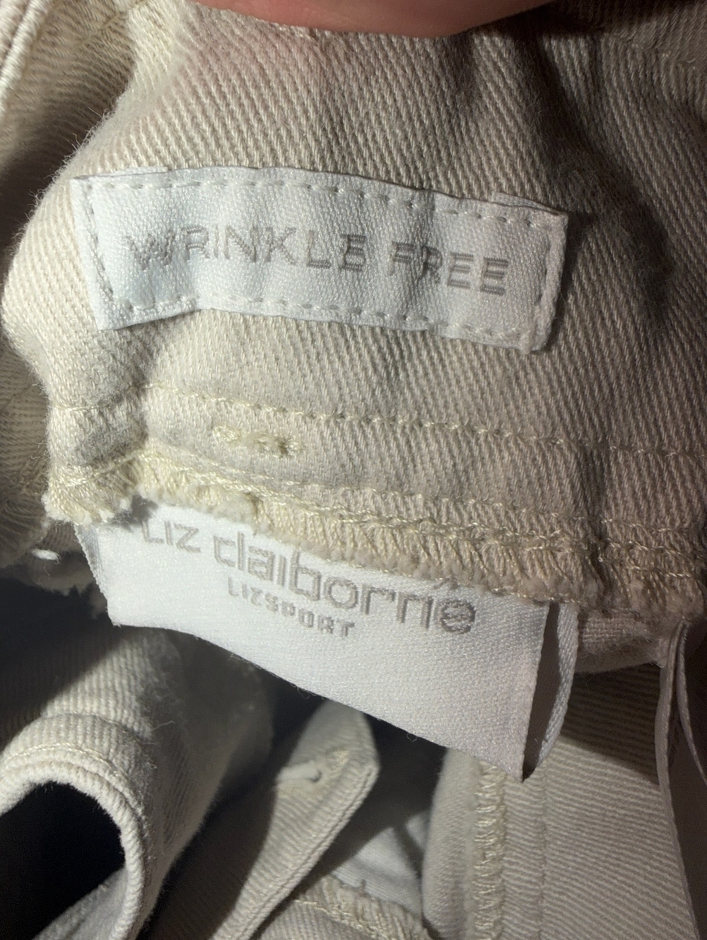 Women's Khaki Pants Sz 10L - Picture 2 of 2